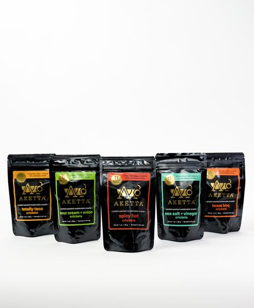 Flavored Whole Roasted Crickets